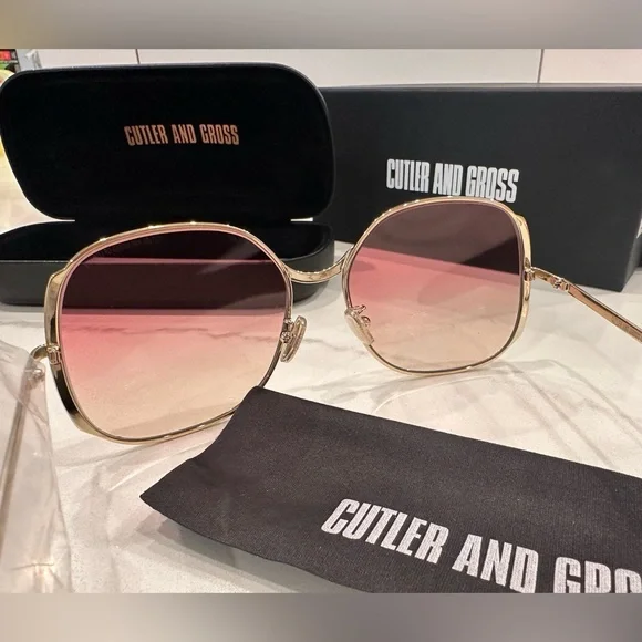 CUTLER & GROSS 1331’s NWT FULL INCLUSION SUNGLASSES 715.00 Retail CUTLER & GROSS 1331 main image 2